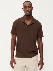 Old Navy Men's Textured Waffle-Knit Polo