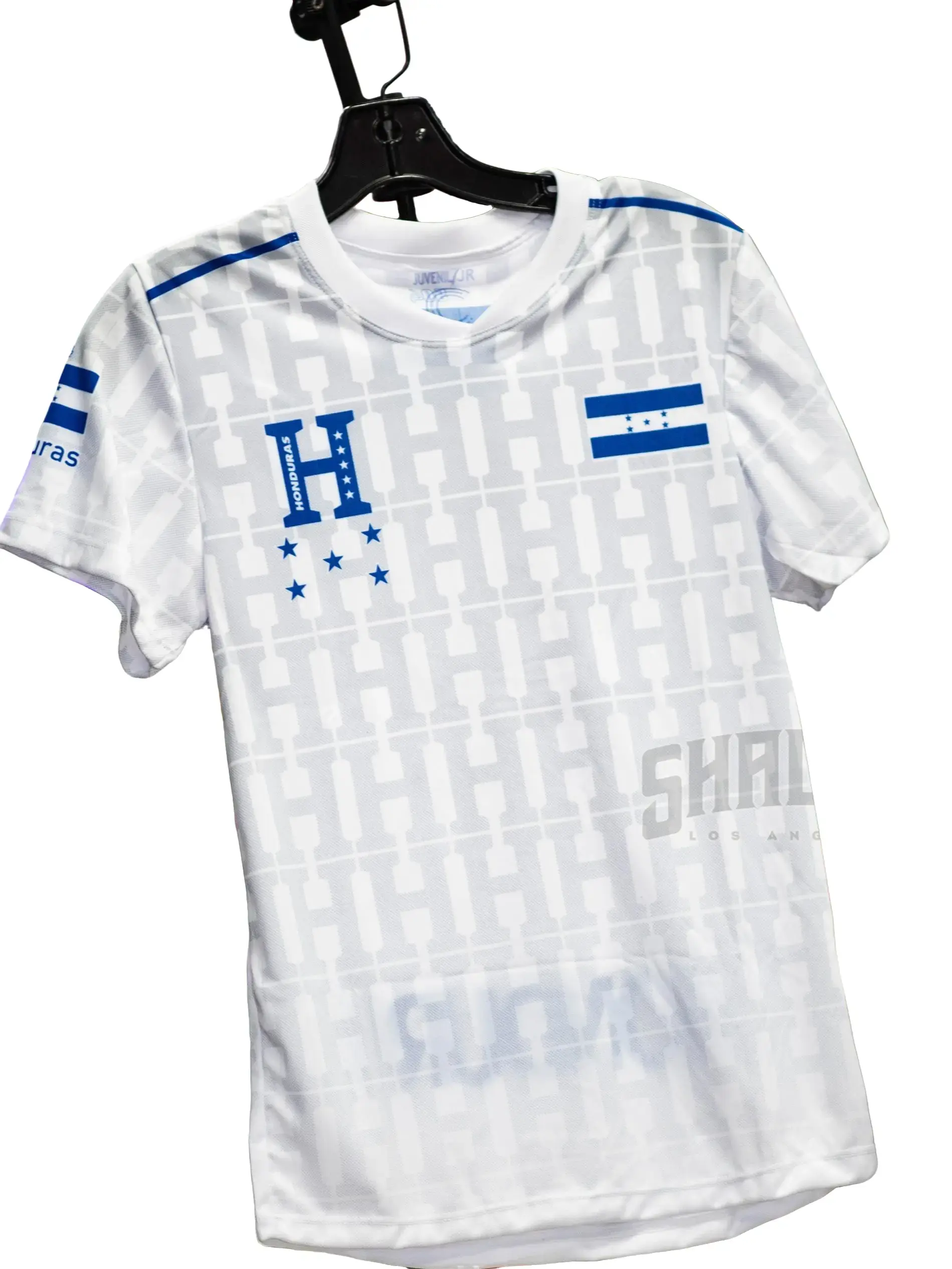 Honduras Camisola Honduras en Blanco H Unisex Tshirt White Soccer Jersey, Sports Apparel