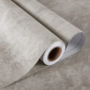 24"x160" Concrete Contact Paper Stained Grey Industrial Cement Peel and Stick Wallpaper Textured Self Adhesive Removable Countertop Contact Paper for Kitchen Backsplash Cabinets Waterproof