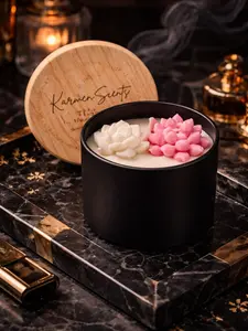 Karmen Scents Atelier – Limited Edition Rose Flower Candle | Hand-Poured Soy Wax  Decor