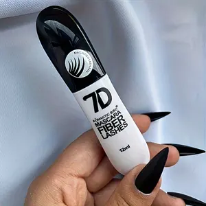 7D Fashion Waterproof Voluminous Lengthening Mascara for Beginners, Makes Eyelashes Thicker, Enhances Makeup Refinement, Ideal Gift for Makeup Lovers