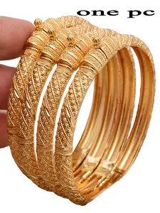 Women's Fashion Solid Open, Middle Eastern Style, Elegant Ladies Jewelry, Southeast Asian Luxury Ethnic Closure, All Seasons Gift, Elegant Bangle, Fashionable Bangle