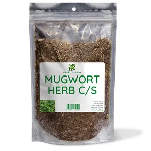 Herb To Body Mugwort Herb C/S | Cut & Sifted | Artemisia Vulgaris | Wildcrafted | 4oz