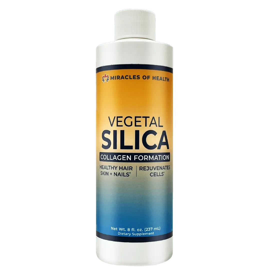 MIRACLES OF HEALTH Miracle Choice Vegetal Silica Collagen Healthcare Natural Organic Dietary Edible Calcium Supplement for Healthy Hair Skin Nails and Cells