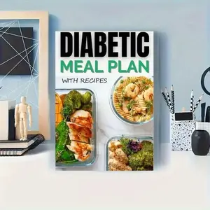 Low Carb Diabetes Diet Plan Notebook, Daily Food Record, Insulin Resistance Tracker, Weight Loss Meal Planner, Glucose Monitoring, Healthy Cooking Diary, Insulin Tracking