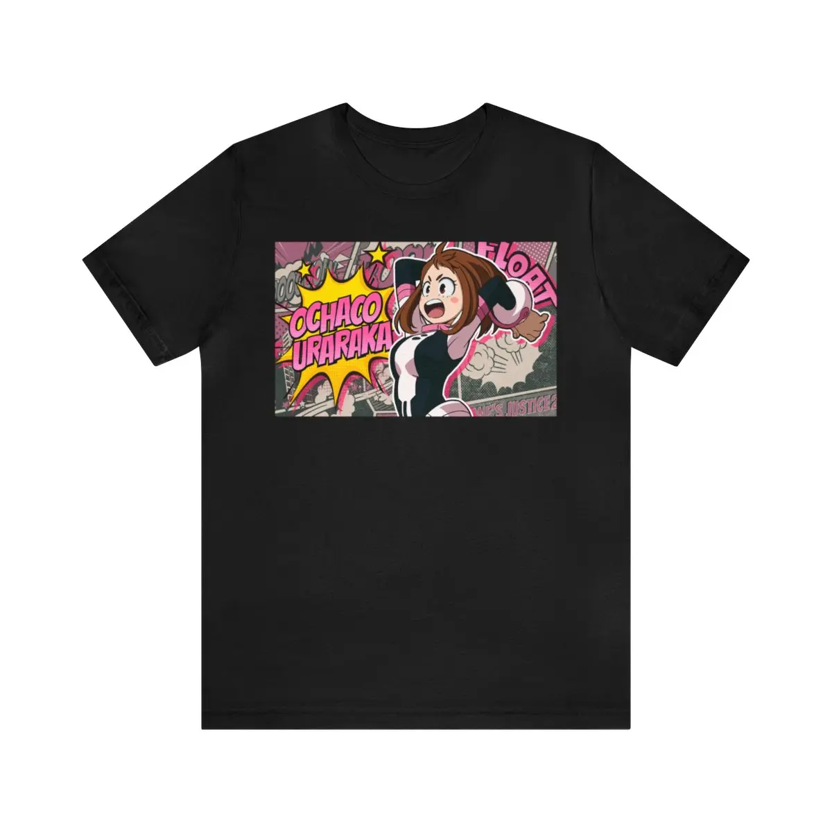My Hero Academia Ochaco Uraraka Unisex Anime T-Shirt, My Hero Academia T-Shirt, Uraraka T-Shirt, MHA Shirt, MHA Anime Tee, Anime Gift