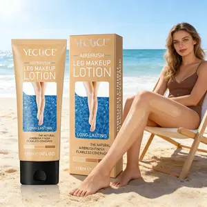 Yecuce Spray Leg Makeup Lotion, Long-Lasting Waterproof SPF Natural Look, Easy Covering Leg Imperfections, Medium Coverage, Any Skin Tone