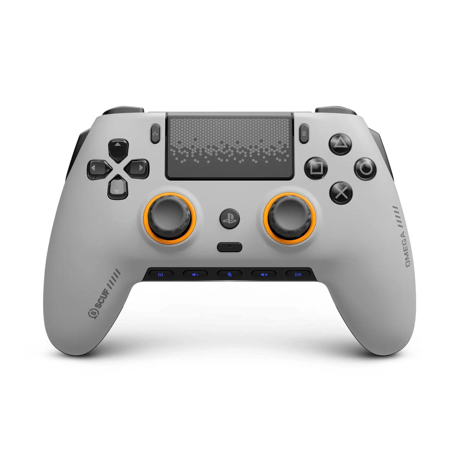 SCUF Wireless Controller for PS5 Console (Light Gray) - Mechanical Gaming Accessory with 4 Customizable Rear Paddles, Endurance TM R Thumbsticks, Dual-Mode Triggers for Android Mobile Use