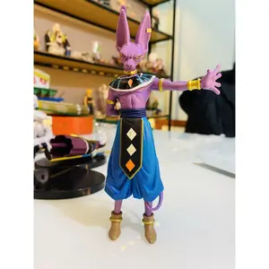 18cm Beerus Anime Figure Gods Of Destruction Dxf Beerus Figures Figurine Pvc Statue Model Collection Toy Gift