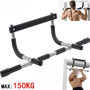 Door Frame Pull Up Bar, Portable Pull Up Bar, Adjustable Pull Up, Multipurpose Home Gym Fitness Bar, Indoor Strength Training Upper Body Exercise Bar,At Home Gym Equipment