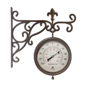 Infinity Instruments Beauregard I/O Wall Clock/ Thermometer Infinity Instruments Beauregard I/O Wall Clock/ Thermometer