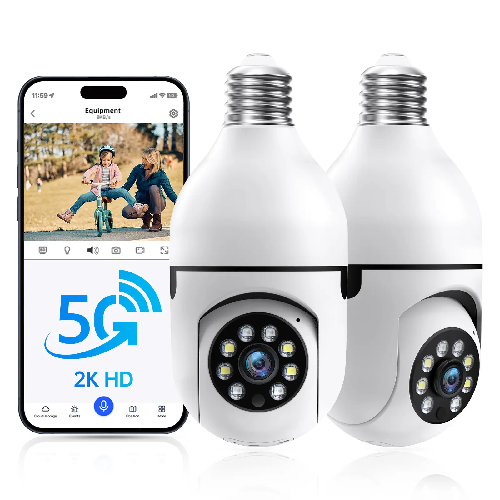 8040 Bulb Camera*2