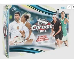2025 Topps Chrome Tennis Breaker's Delight