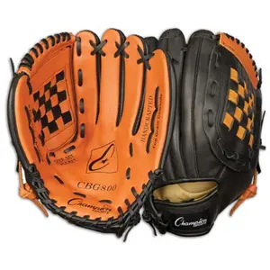 Champion Sports  12 in. Baseball or Softball Fielders Glove - Worn on Left Hand