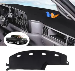 KUST Compatible with Dash Cover Dodge Ram 1500 2500 3500 Truck 1994 1995 1996 1997 Dashboard Cover Mat Non-Slip Pad Carpet Sunshield Glare UV Rays Protector