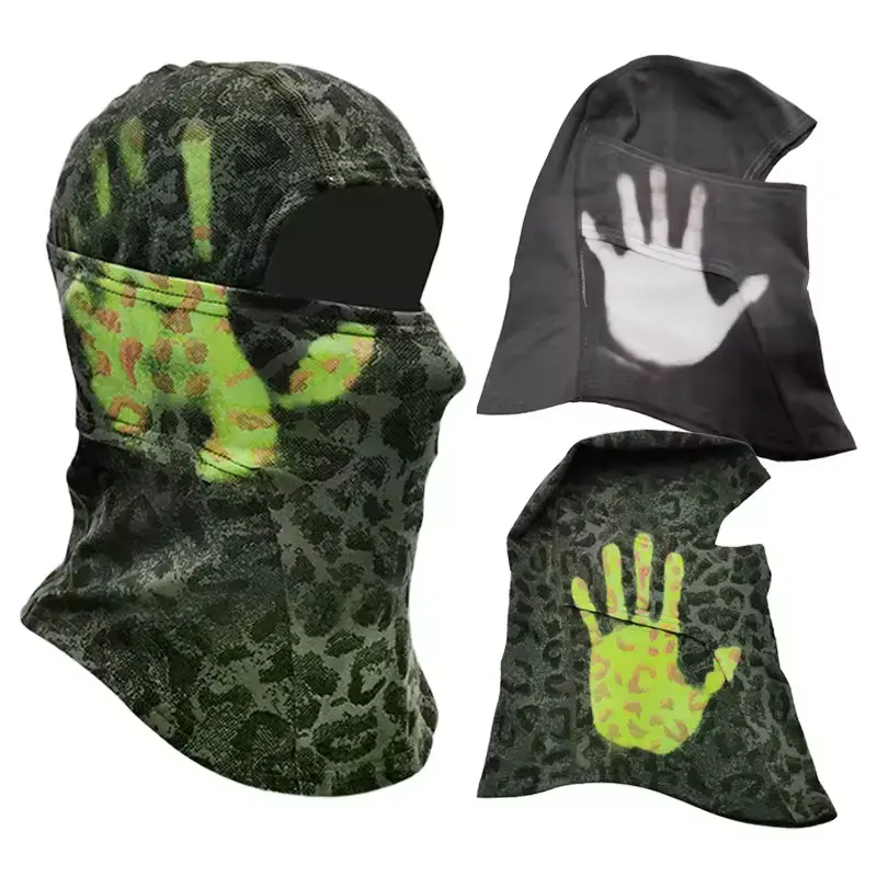 Heat Temperature Sensitive Breathing Color Changing Reactive Balaclava Full Face Ski Mask With UV Protection For Motorcycle Bicycle Outdoor, Breathable, Warm, Windproof Sports Gear Christmas Gift