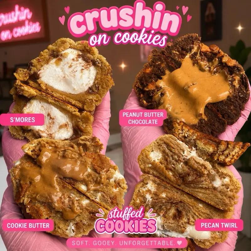 Fan favorite- 4 stuffed cookies Fan favorite- 4 stuffed cookies