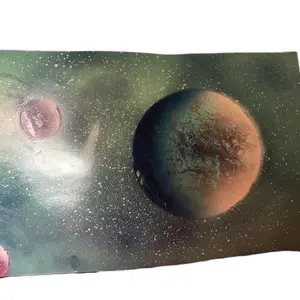 Spray paint galaxy