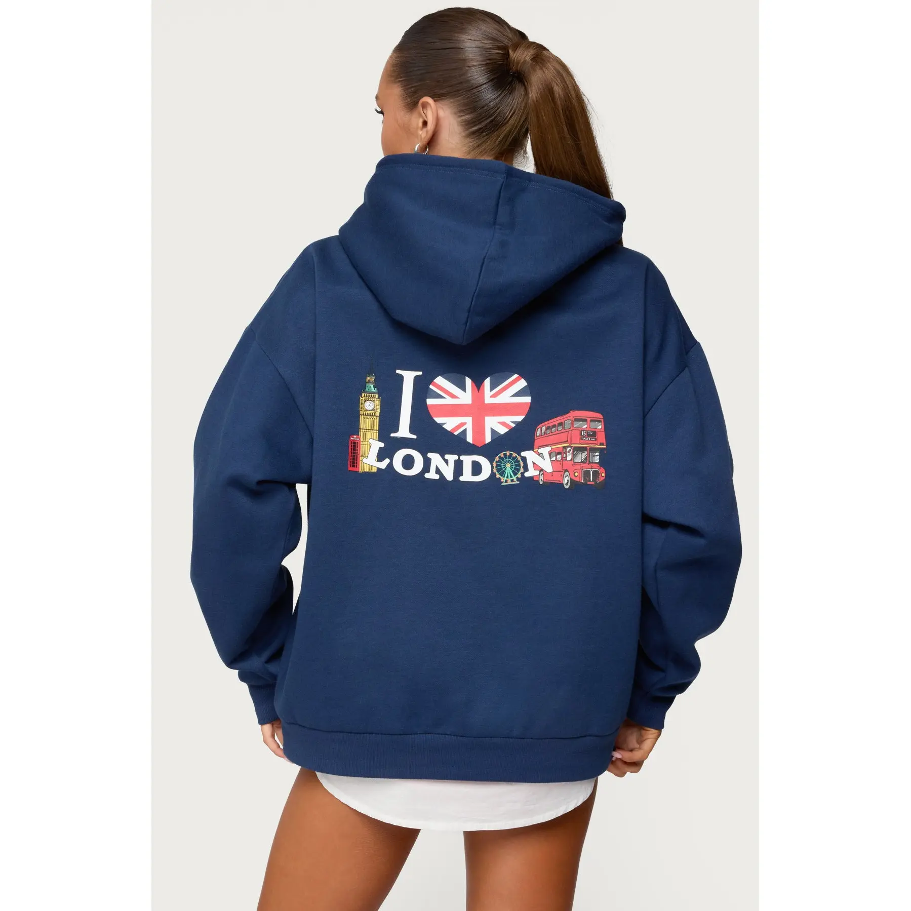 Love London Oversized Hoodie