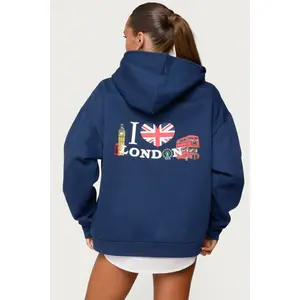 Love London Oversized Hoodie