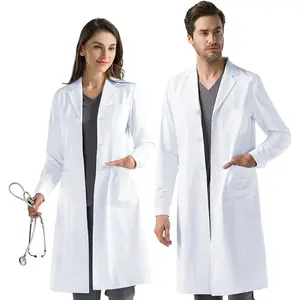 Unisex Professional Medical Lab Coat Suitable for Medical Students Laboratories and Masquerade Parties