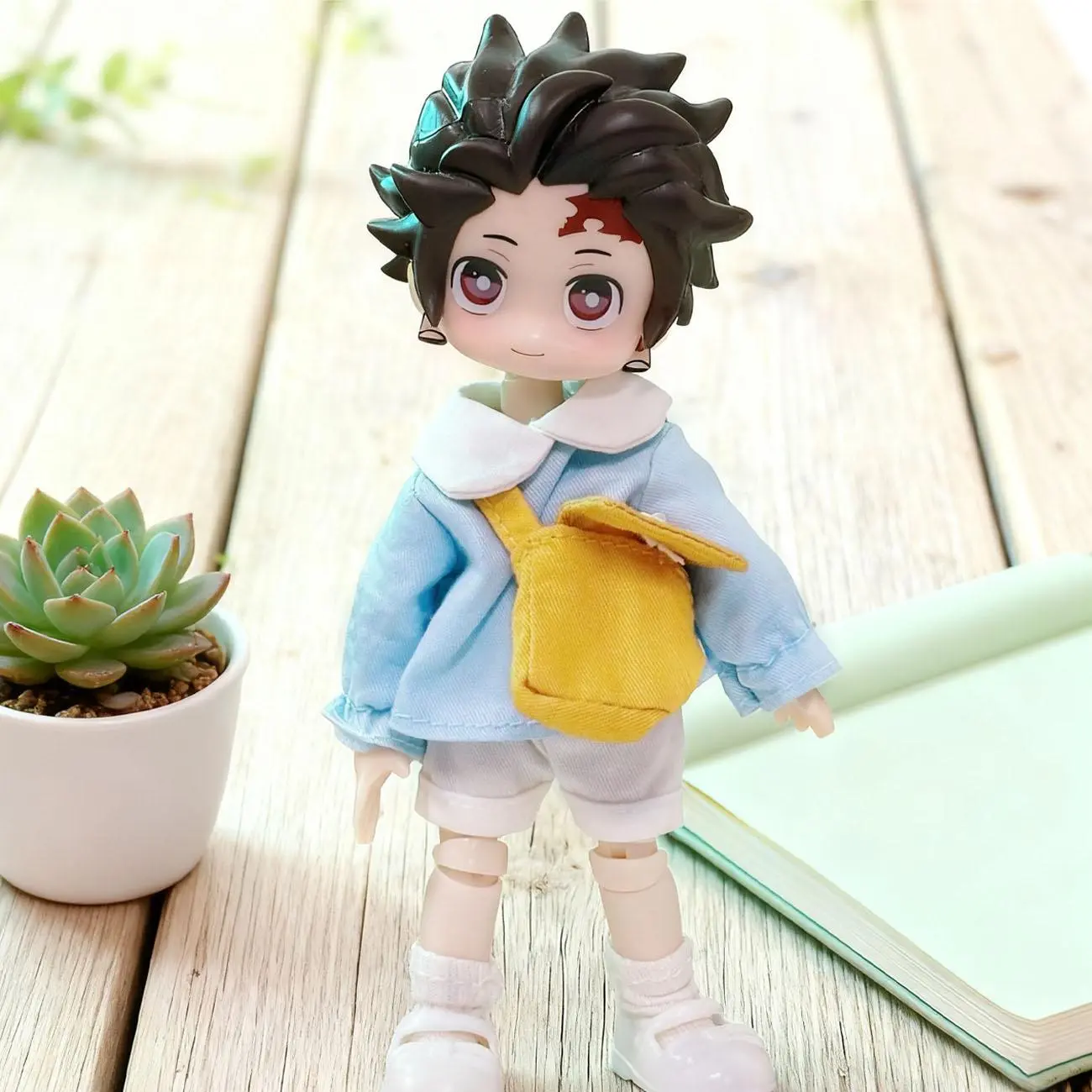 Creative Toys 5 Inches Jointed Doll Anime Figures with Capsule Bag, Cute Dress Up Doll with Joints Collection Action Figure Toys Gift for Girls Boys Collectible Figurine Whimsical Figurines Model Set