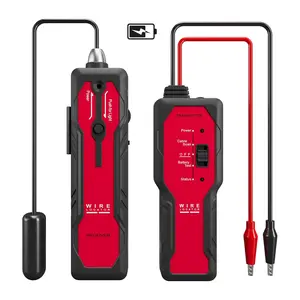 Underground Wire Locator - Rechargeable  & Pet Fence Break Detector, 2.6ft Depth, Earphone Support, Model NF-817L