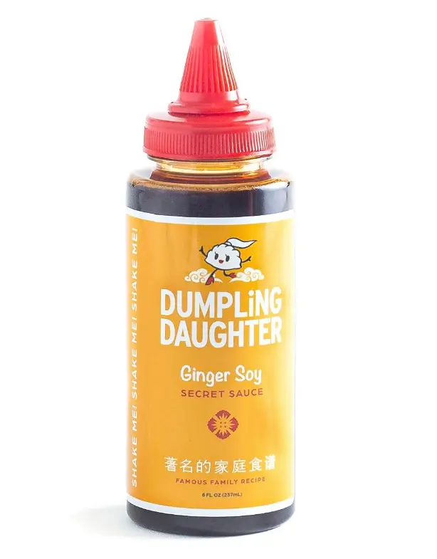 Dumpling Daughter - Spicy Sweet Soy - Brown Sugar Sweetened Dumpling Sauce Balanced with Spicy Chili Oil (8 Fl Oz, Ginger Soy)