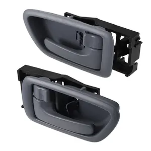 2 Pcs Automotive Interior Door Handle Compatible for Toyota Tundra DLX, Limited, SR5|6 Cyl 3.4L, 6 Cyl 4.0L, 8 Cyl 4.7L 2004-2006