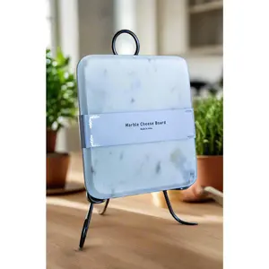 White Marble Cheese Board