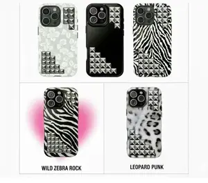 Stained Glass Flower Phone Case, Wildflower Stained Glass Effect Phone Case, Vintage Aesthetic Floral Gift Phones 13 14 15 16 17 Casing Tough Phonecase