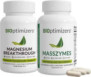 Magnesium & Digestive Enzyme Supplement Bundle for Sleep Energy & Gut Health