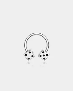 Dice Internally Threaded Septum Ring