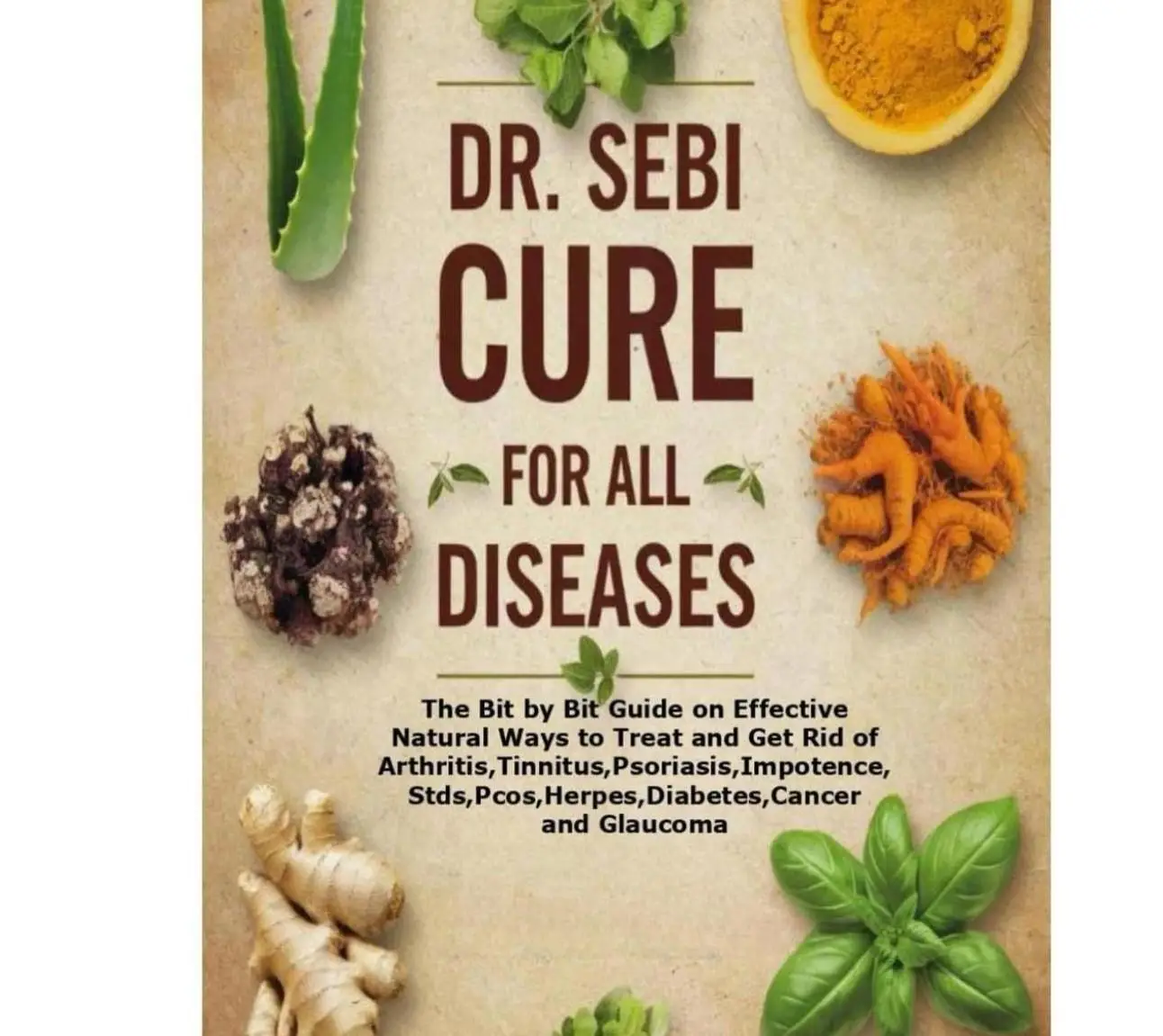 DR. SEBI CURE FOR ALL DISEASES: The Bit by Bit Guide on Effective Natural Ways to Treat and Get Rid of Arthritis,Tinnitus,Psoriasis,Stds,Pcos,Herpes,D