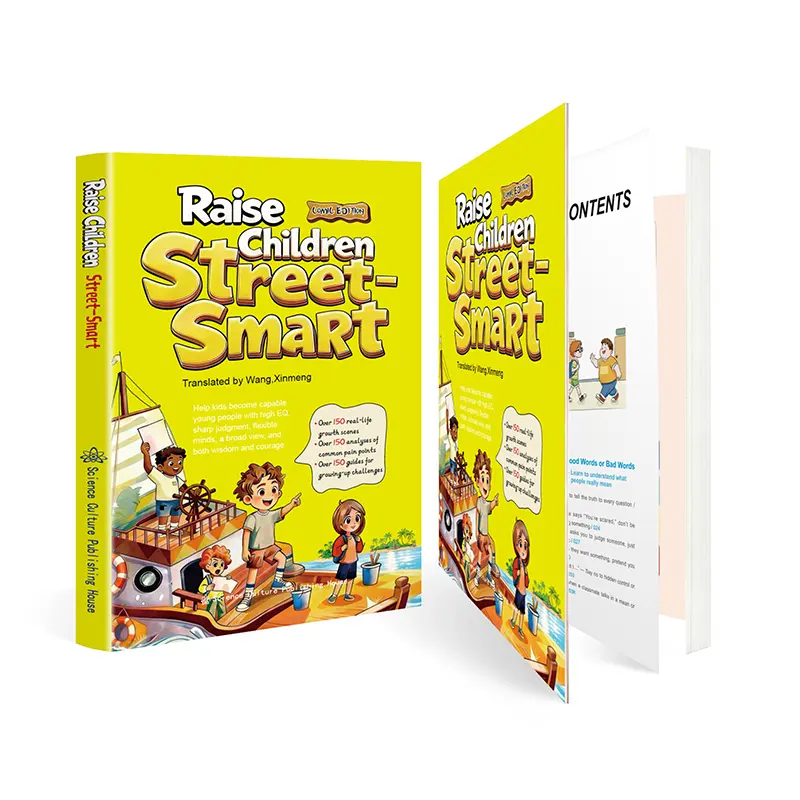 【YF KIDS】Raise Children Street-Smart+The Mehrabian Rule - Nurture intelligent children and stimulate their ability for independent thinking-- Over 150 real-life growth scenes