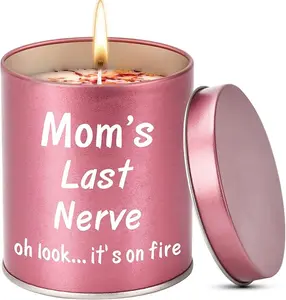 Mothers Day Gifts for Mom from Daughter Son Kids Birthday Gifts Stocking Stuffers Christmas Presents Great ldeas Funny Mom Gift,9oz Scented Candles