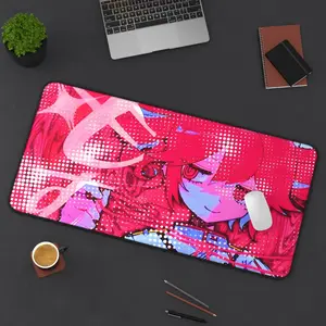 [SALE UP TO 45%] Vibrant Kasane Teto Desk Mat | Anime Gaming Mouse Pad | Unique Office Decor | Gamer Desk Accessory | Otaku Gift
