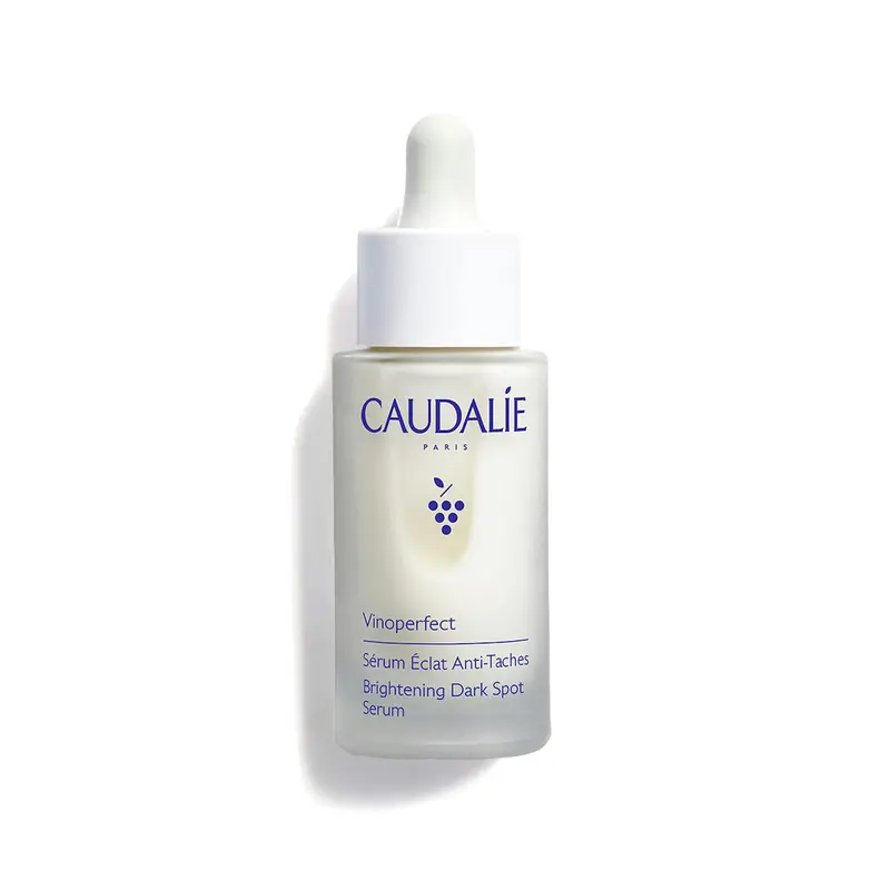 Caudalie Vinoperfect Brightening Serum with Viniferine - 30ml Lightweight Vegan Skincare, 62x More Effective Radiance, Fast-Absorbing Silky Glide, Easy AM/PM Step for Sensitive/All Skin, Targets Acne, Sun and Age Spots, Dark Spots, Hyperpigmentation