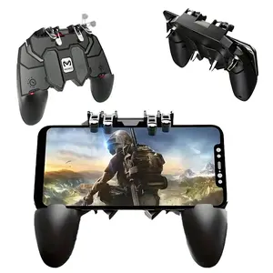Mobile game controller for iOS and Android mobile phone trigger for games game grip joystick gamepad shooting aiming key suitable for 4.7-6.5 inch mobile phones Universal Controller