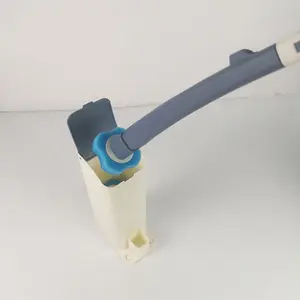 Disposable Toilet Brush Set with Stand and 16 Cleaning Pens, Deep Clean, 360 °   Coverage, Easy Storage, Essential Bathroom Cleaner