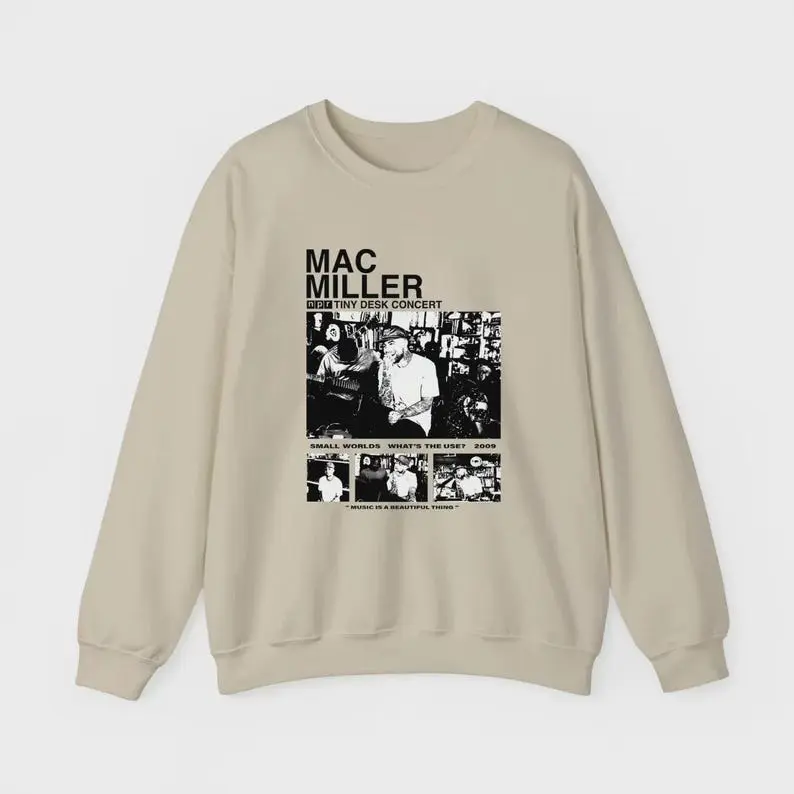 Mac Miller Best Day Ever Sweatshirt, Hiphop Rap Tribute, Rap