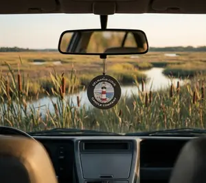 Whistling Reeds - Sensory Tribute to Maryland's Eastern Shore with Sage Orange Grapefruit & Lavender Fragrance for Your Vehicle