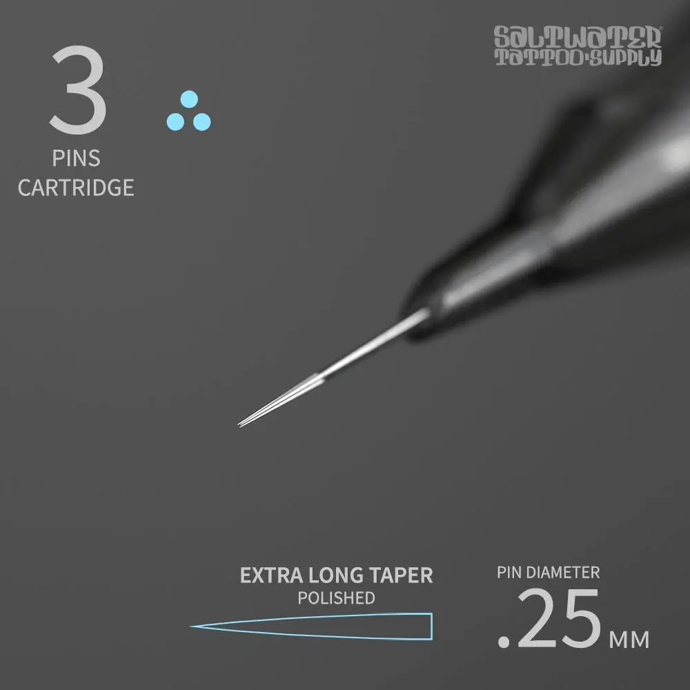 Cartridge Micro Bugpin Round Liner 0.25mm Cartridge Micro Bugpin Round Liner 0.25mm