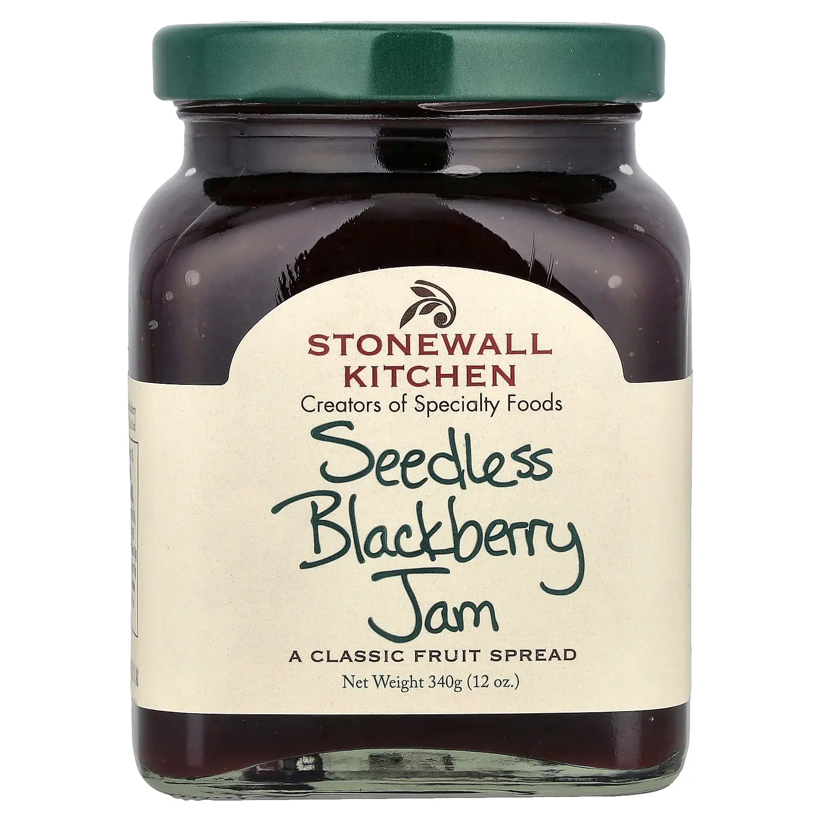 Stonewall Kitchen Seedless Blackberry Jam, 12 oz (340 g)