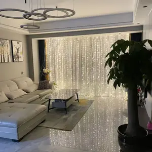 Retro colorful fairy light curtains, LED Star Light, LED Mood Light, USB eight-function plug-in indoor and outdoor decoration, suitable for Valentine's Day, wedding, party and bedroom scene decoration