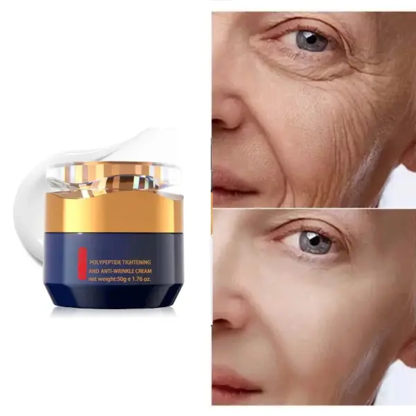1/2/3PCS Peptide Firming Full Face Cream, Polypeptide Anti - Wrinkle Face Cream – Firming Full Face Cream, Wrinkle Removal Cream, Polypeptide Tightening Cream, Anti-Aging Firming Eye Cream for Women & Men