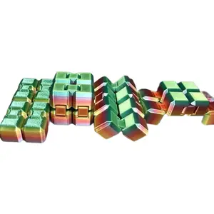 Classic & Novelty Infinity Fidget Cube - Durable Finger Toy with Rotating Parts, Stress Relief Tool, Ideal Gift for Toy Enthusiasts
