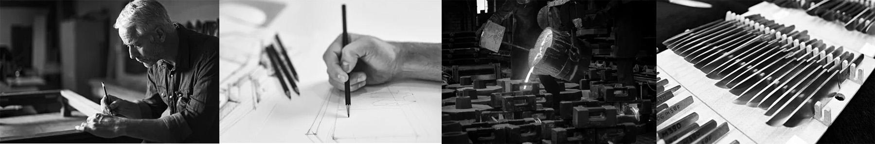 Butterfork Purest 8” Chef's Knife with Oak Sheath, AR-RPM9 Stainless Steel, Replaceable ABS Handle, Ultramarine Butterfork Purest 8” Chef's Knife with Oak Sheath, AR-RPM9 Stainless Steel, Replaceable ABS Handle, Ultramarine