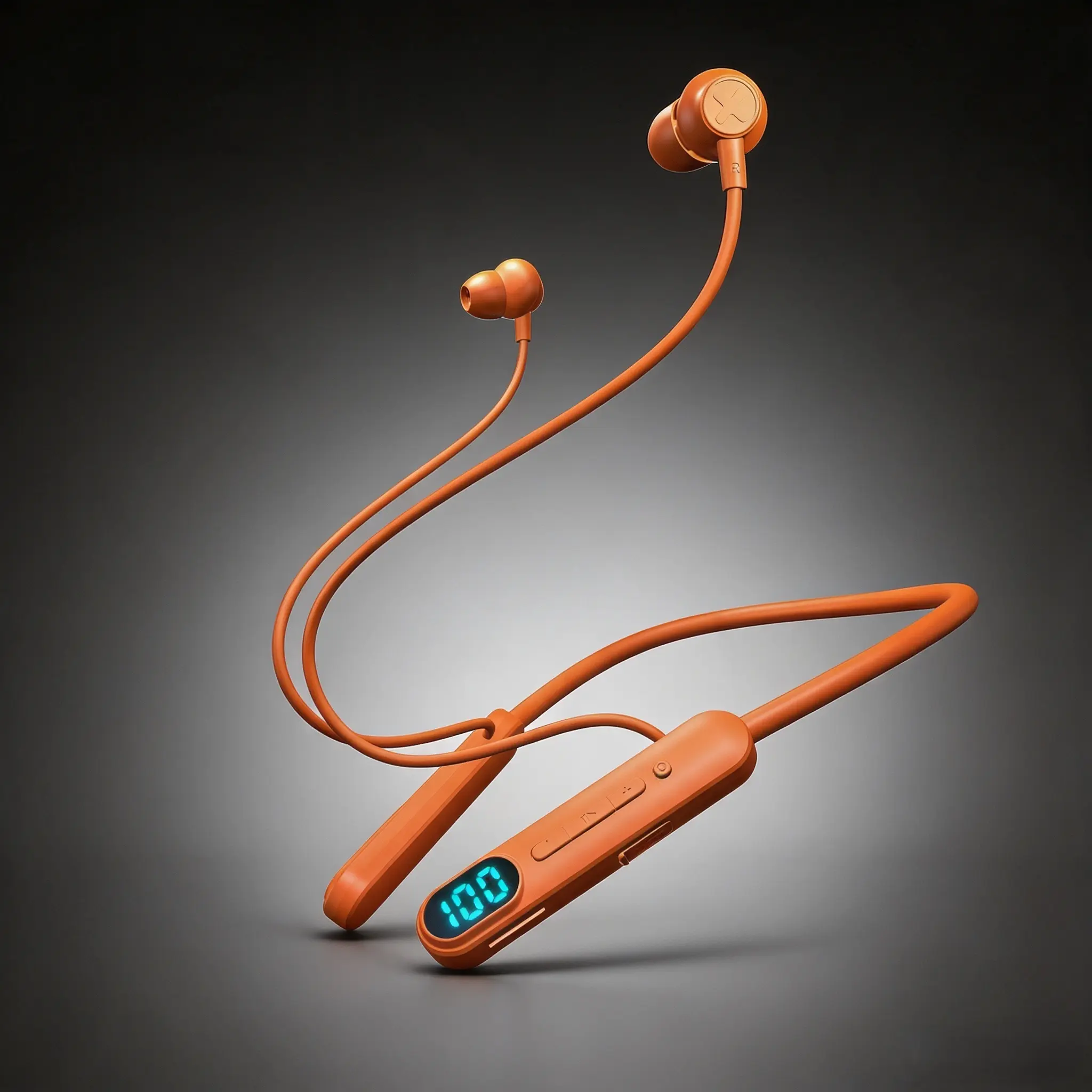 Wireless Neckband Bluetooth Earbuds Headphone - New Silicone Design, Magnetic Snap, IPX4 Water Resistance, Dual Device Switch, ENC, Smart Voice Assistant, MP3 Card Support, Type-C Jack, Sound Isolation for All-Day Audio Use with Tablet Compatibility, Gami