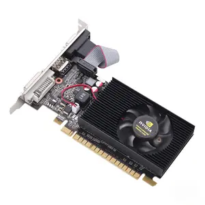 GT610 1GB DDR3 Half-Height Low Profile Card VGA Interface Universal Small Chassis Desktop GPU